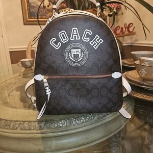 Coach Brown Backpack